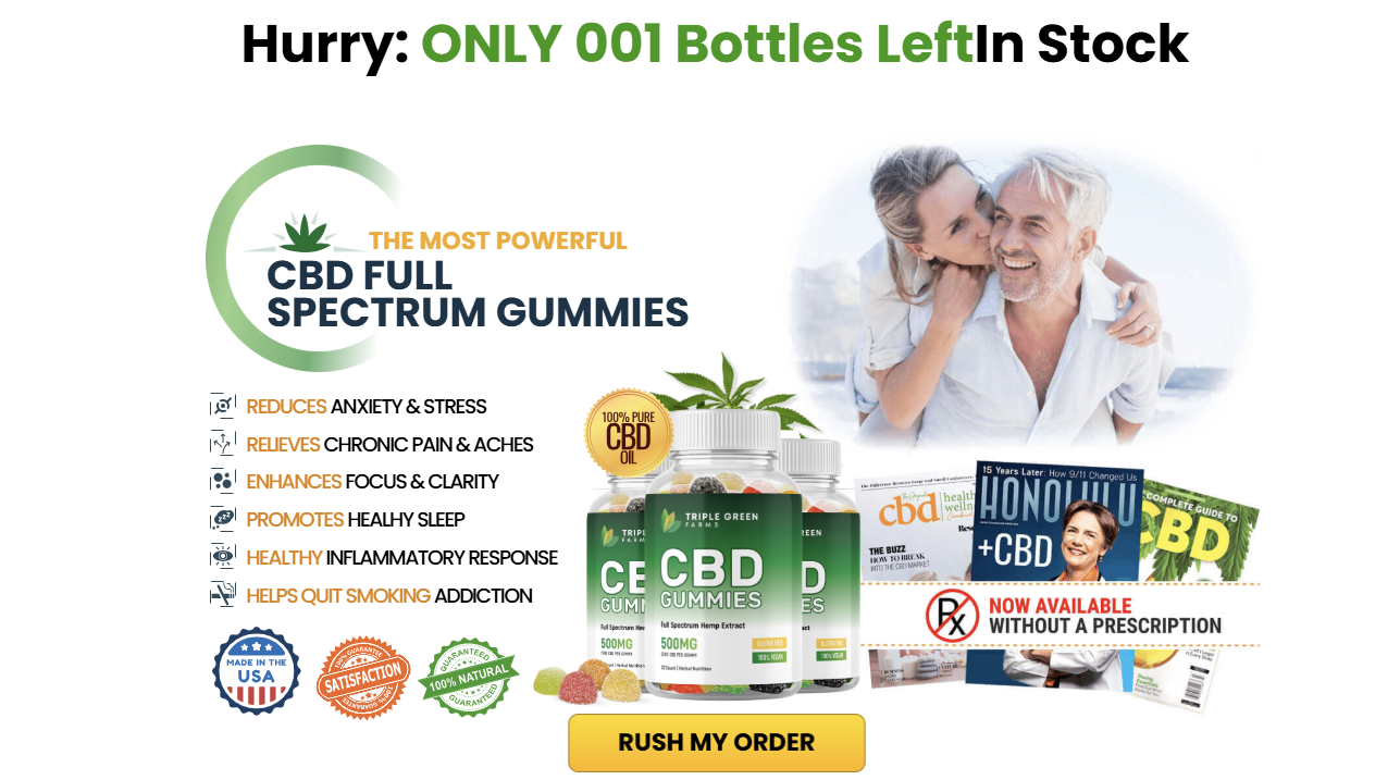 Triple Green Farms CBD Gummies